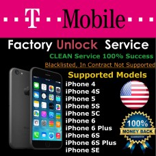 iPhone T-Mobile Factory Unlock Clean Service!